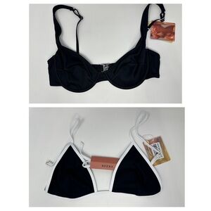2 Neena Women's Bikini Tops Womens Size Medium NEW WITH TAGS